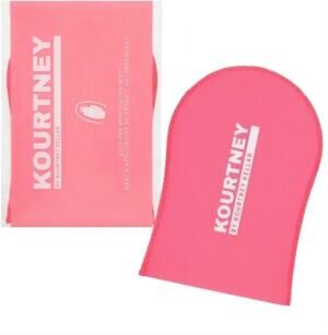 NEW KOURTNEY Kellar Self-Tan Application Mitt - Soft Velvet ONE MITT